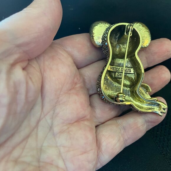 Heidi Daus King Koala Brooch - Picture 3 of 10